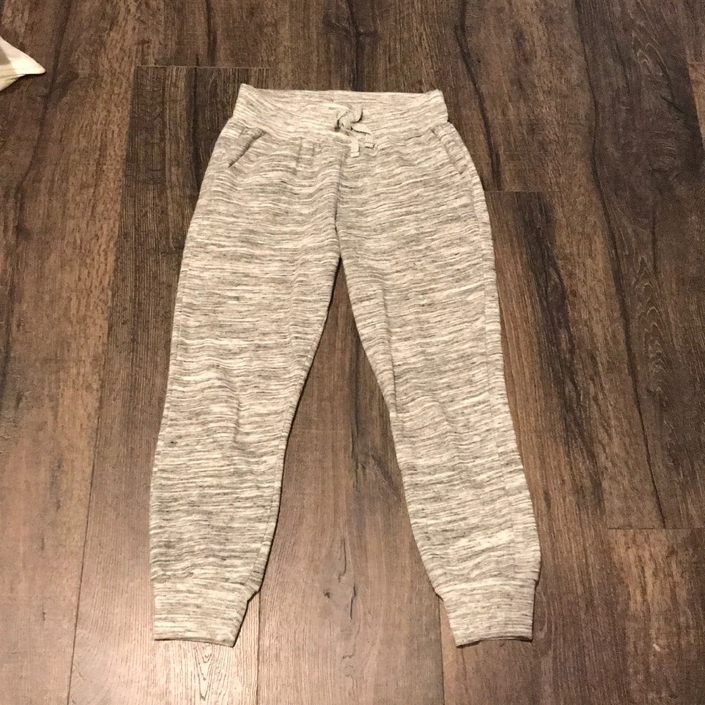 Target Joggers/Sweatpants White and Gray Kid 7/8